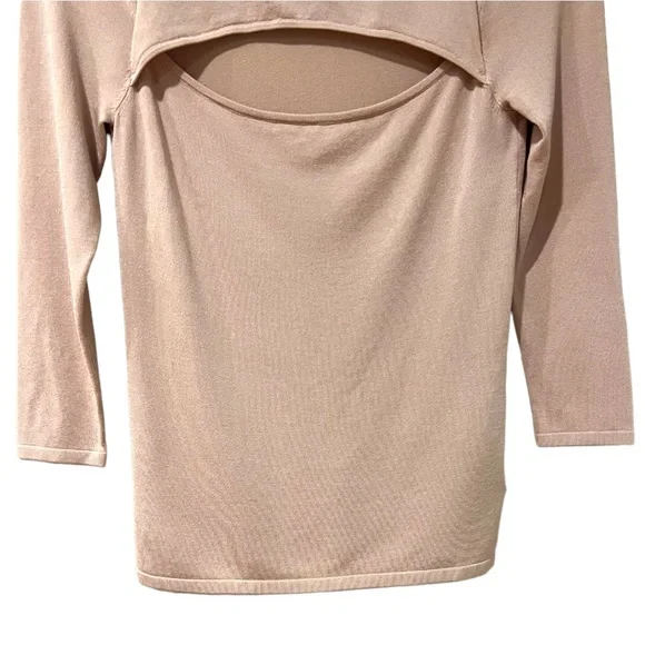 L'Agence Jocelyn Cutout Sweater in Pink (S) - Picture 8 of 12